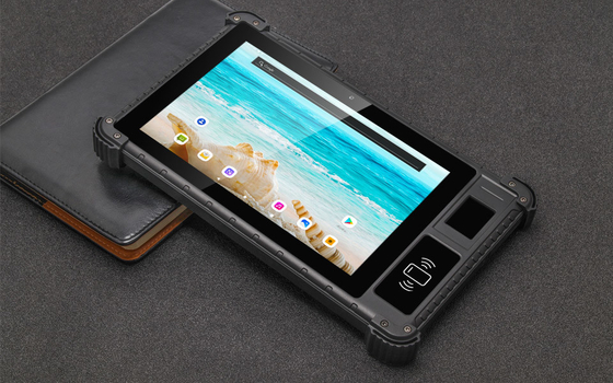 kopen 8.0“ de Vierlingkern 2,0 de Ruwe Tablet 4G Lte van IP67 MTK van Android met 13.56MHz Nfc Rfid online manufacture