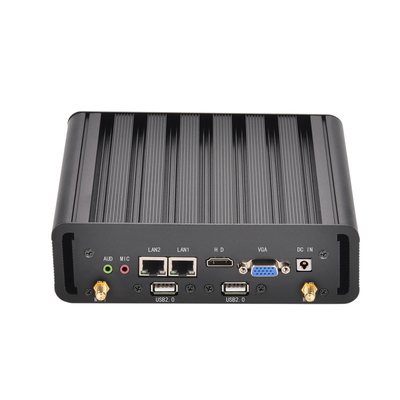 kopen Mini Computer Industriële Intel I3 4005U 5005U I5 4200U 5200U HD Graphics 500 Draagbare Fanless Industriële Win10 Mini PC online manufacture