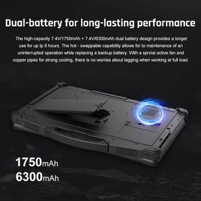 kopen 15.6 inch IP65 i5/i7 Windows 11 GPS/ 4G/WiFi/BT Industrial Military Robust Laptop PC online manufacture
