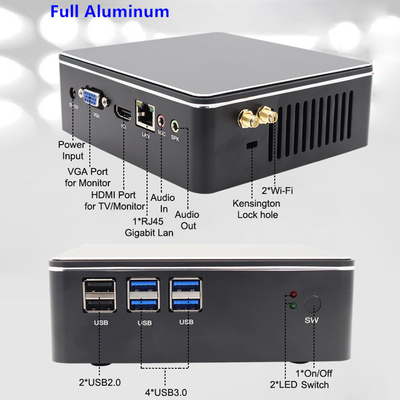 kopen DDR3 DDR4 SODIMM Msata Mini Desktop Computer Core I3 I5 I7 4005U online manufacture