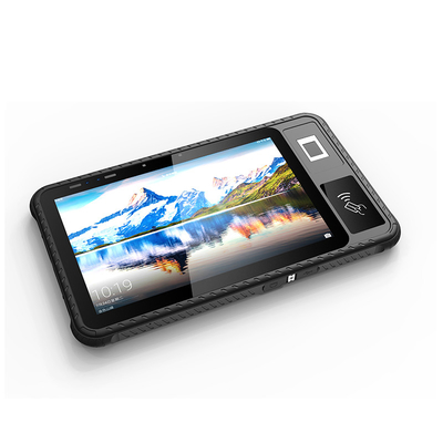 Android 11 GMS 10,1“ Ruwe Android de Tabletpc van RAM4GB ROM64GB met Biomtric-Vingerafdruk