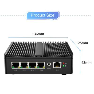 fanless embedded computer Mini Pc N5105 DDR4 Ondersteuning 4k Hd Mini PC Krachtige Win10 Fanless mini pc