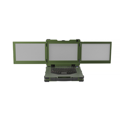15-inch robuuste Windows-laptop, waterdicht toetsenbord met lage temperatuur en achtergrondverlichting