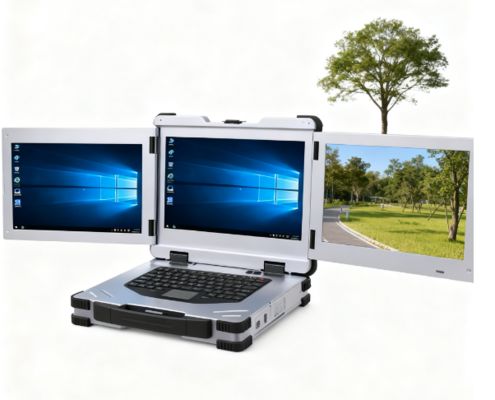 16 9 Display Ratio and 16GB Ram Industrial Rugged Notebook Designed for Industrial Applications