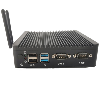 Dubbele Lan J4125 Quadcore 8gb 256GB Mini Pc Windows 10 Industriële Minipc